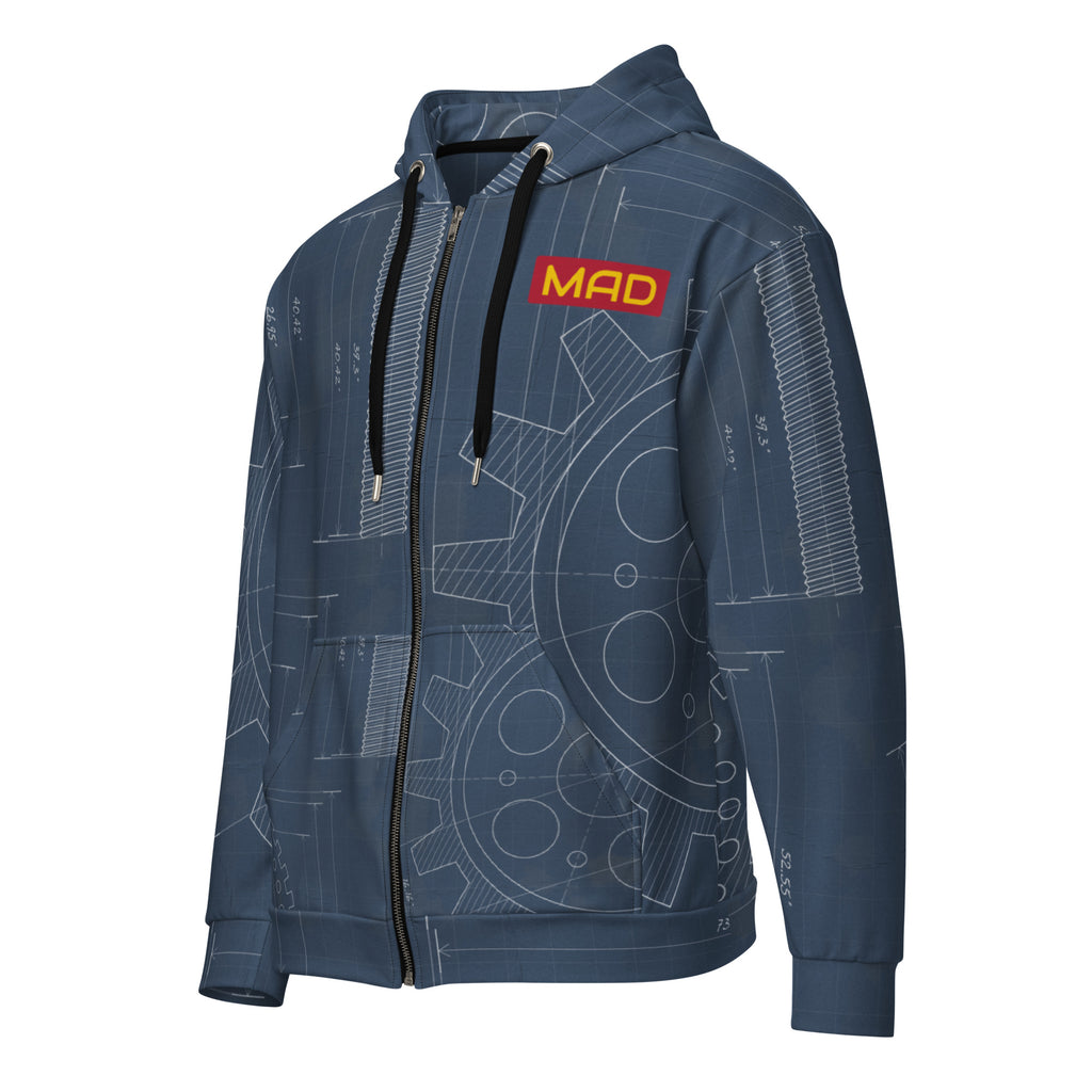 MAD For Speed All-over print Zip Hoodie — Madrid 2026 Special Edition
