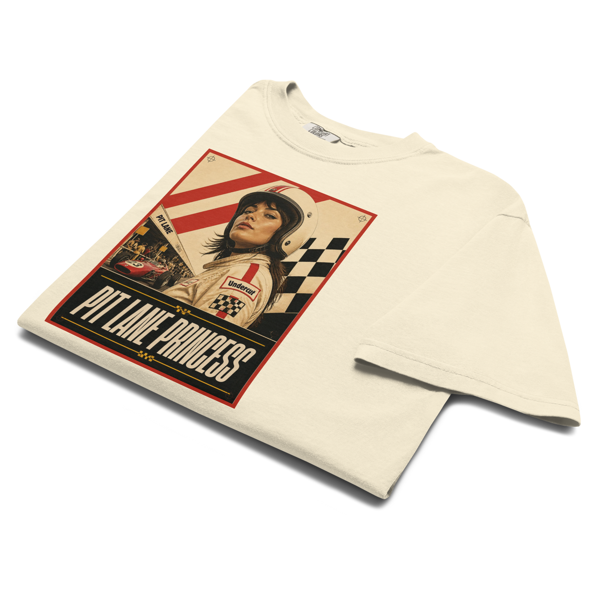 Pit Lane Princess Vintage Poster Tee