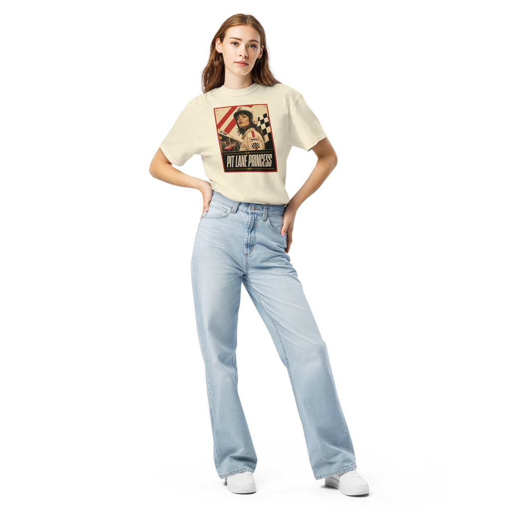 Pit Lane Princess Vintage Poster Tee