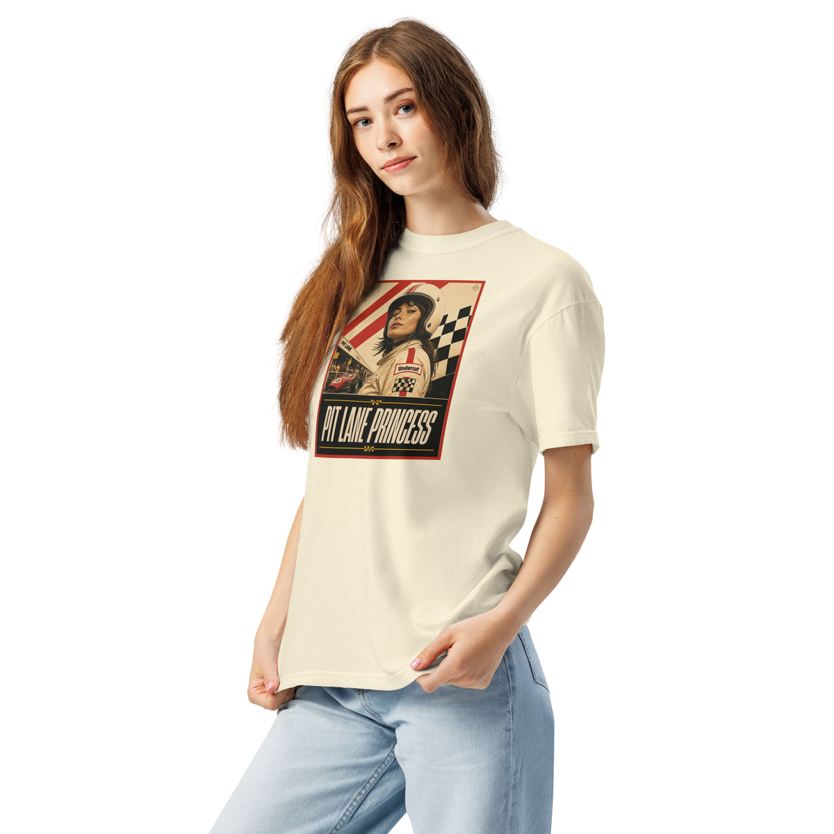 Pit Lane Princess Vintage Poster Tee
