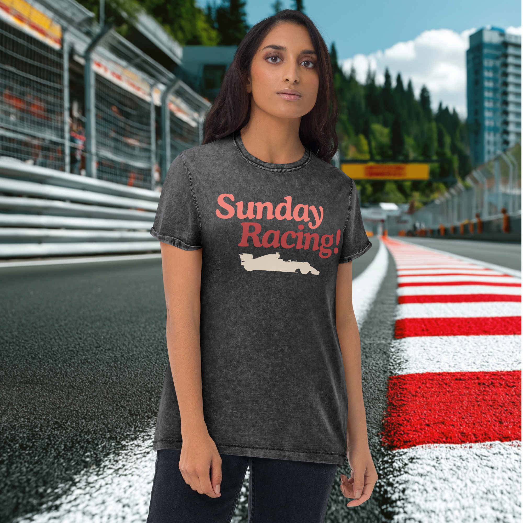 Sunday Racing Car T-Shirt