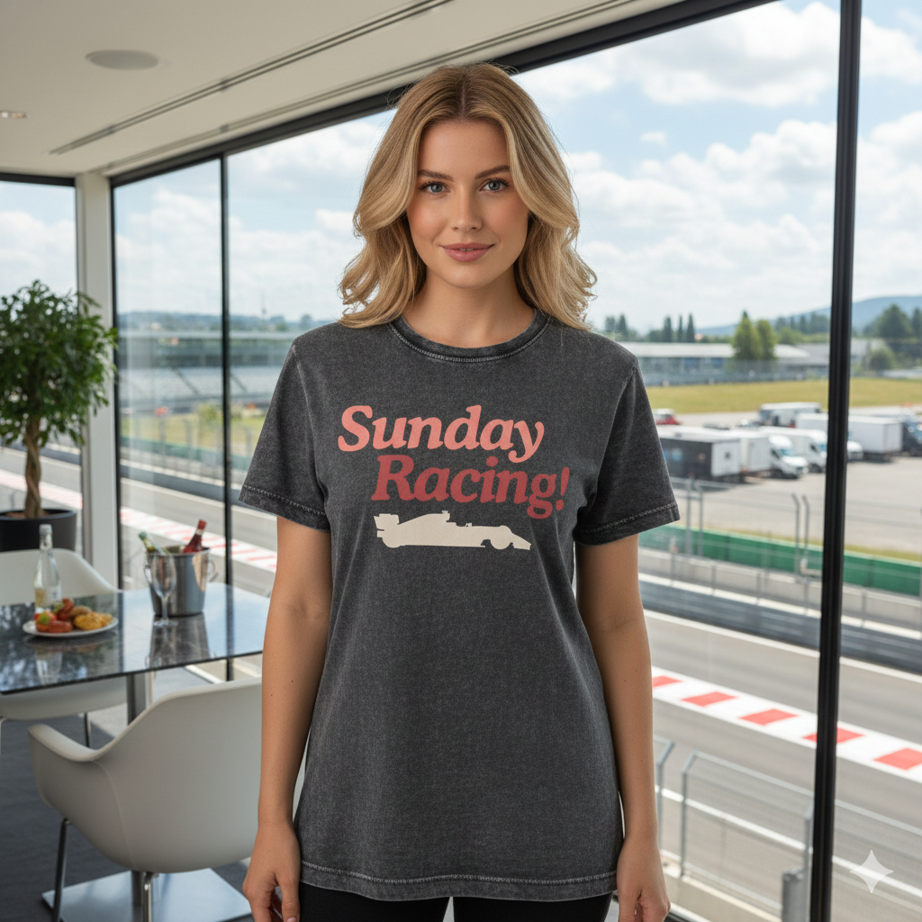 Sunday Racing Car T-Shirt