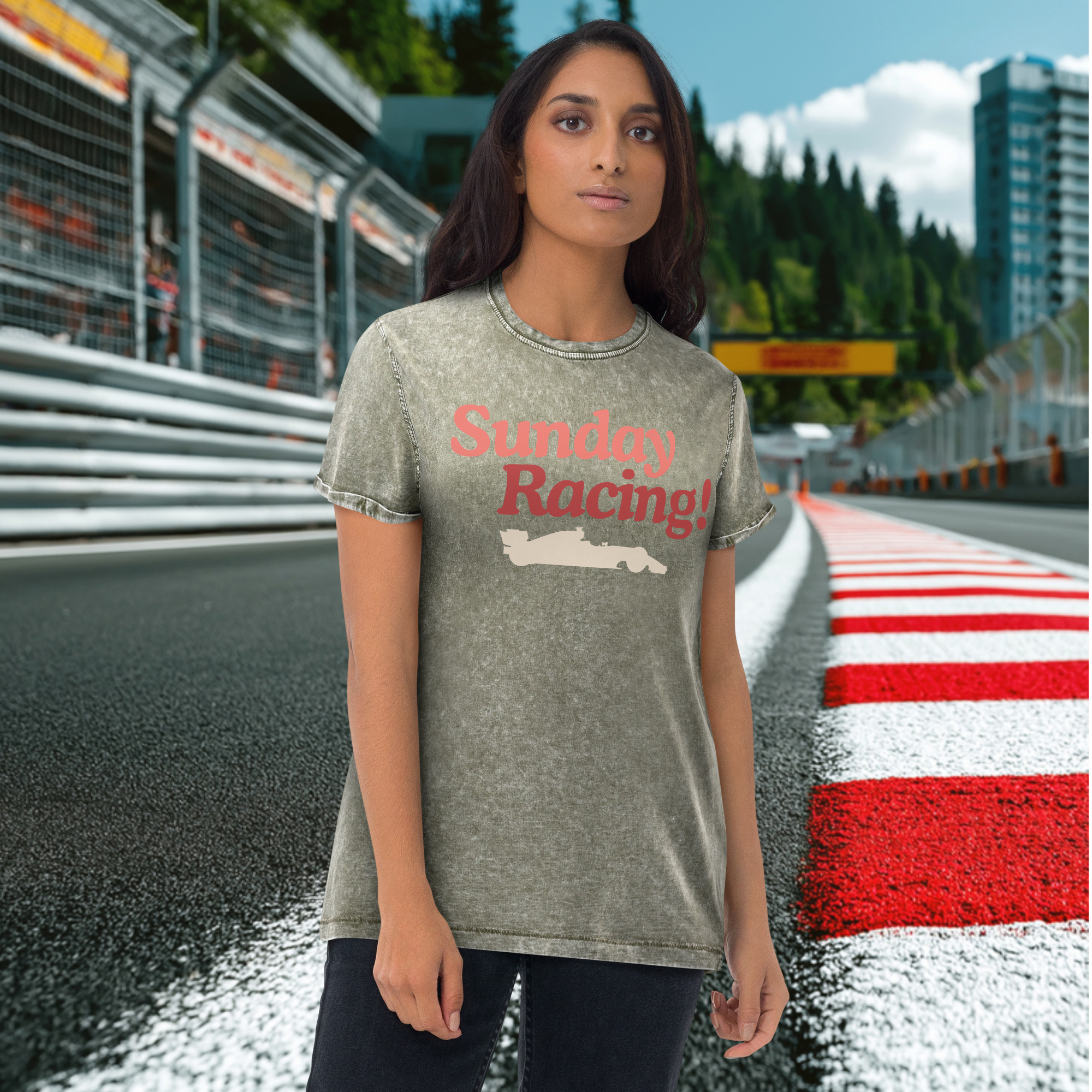Sunday Racing Car T-Shirt