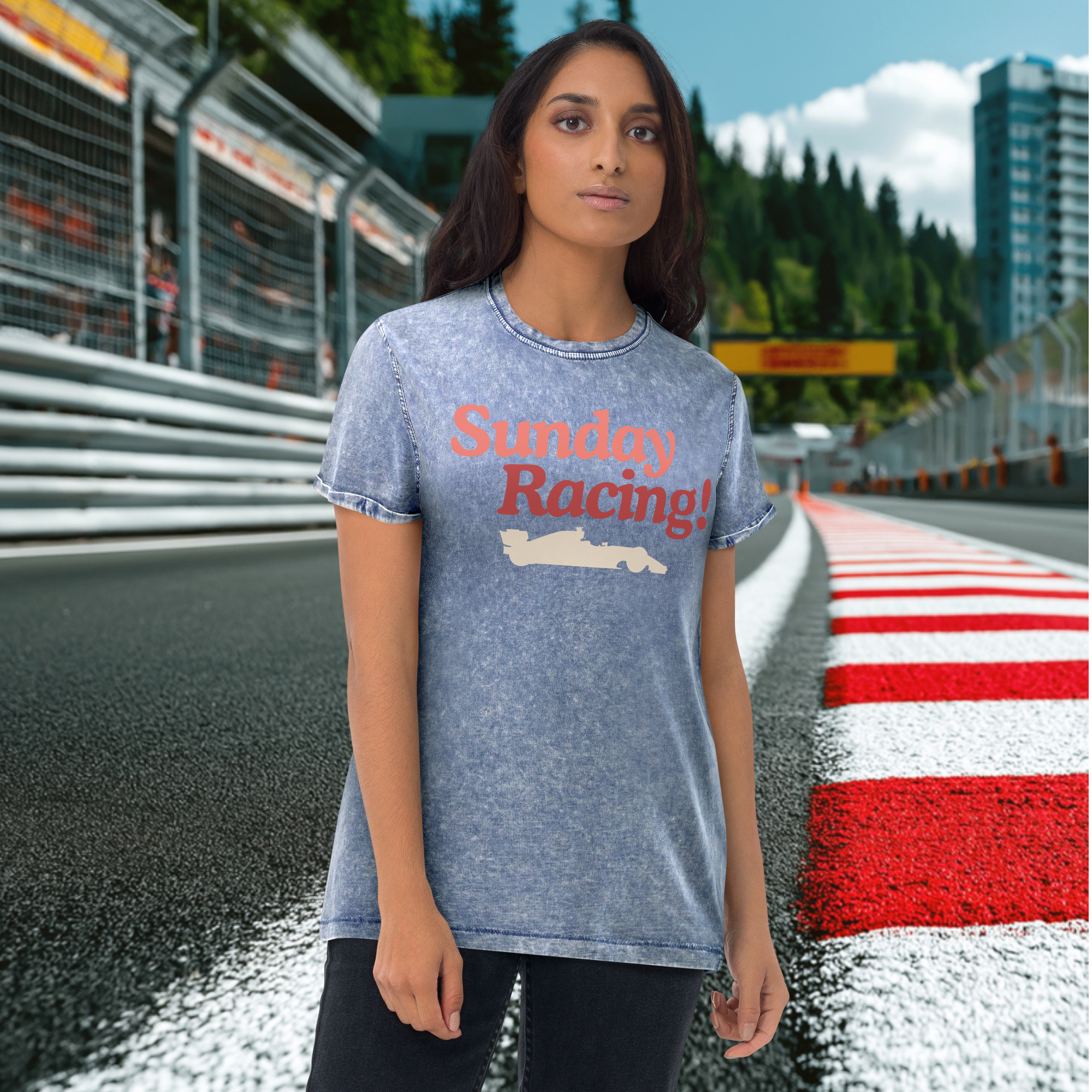 Sunday Racing Car T-Shirt