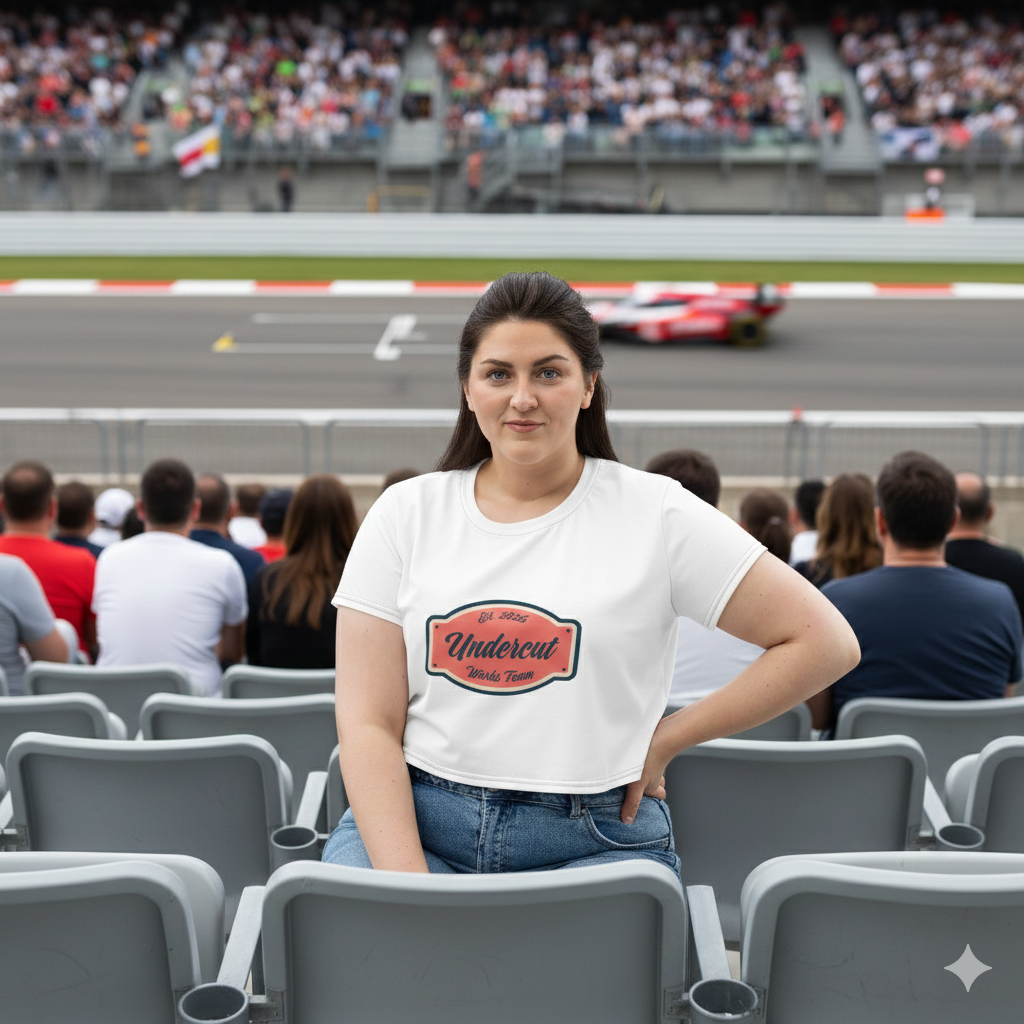 Undercut Works Team Crop Tee